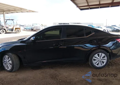2020 Nissan Sentra S Xtronic Cvt z USA, uszkodzony, nr VIN 3N1AB8BV7LY223462
